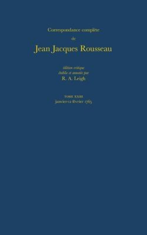 Книга Correspondence Complete de Rousseau 23 Jean-Jacques Rousseau