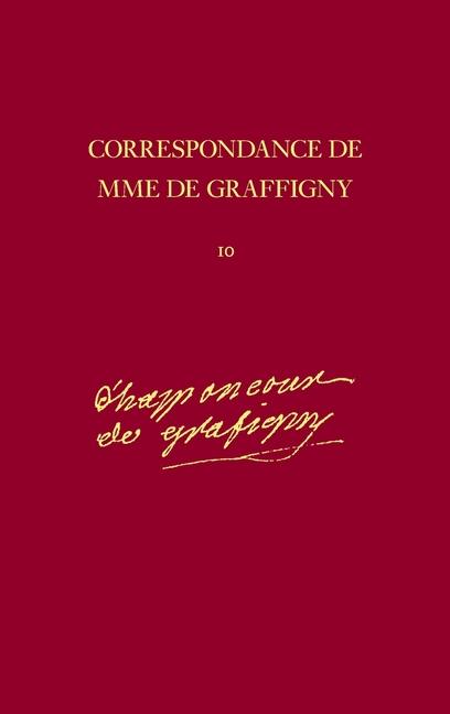 Carte Correspondance De Madame De Graffigny Madame de Graffigny