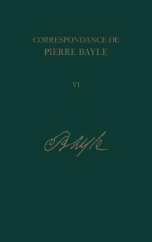 Kniha Correspondance de Pierre Bayle 