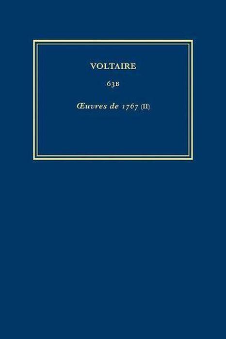 Carte Oeuvres De 1767(II) Voltaire