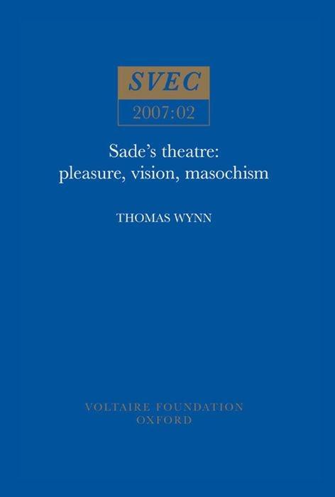 Kniha Sade's Theatre Thomas Wynn