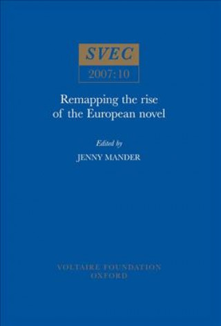 Kniha Remapping the Rise of the European Novel 