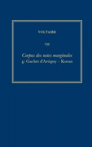 Książka Corpus Des Notes Marginales 4 Voltaire