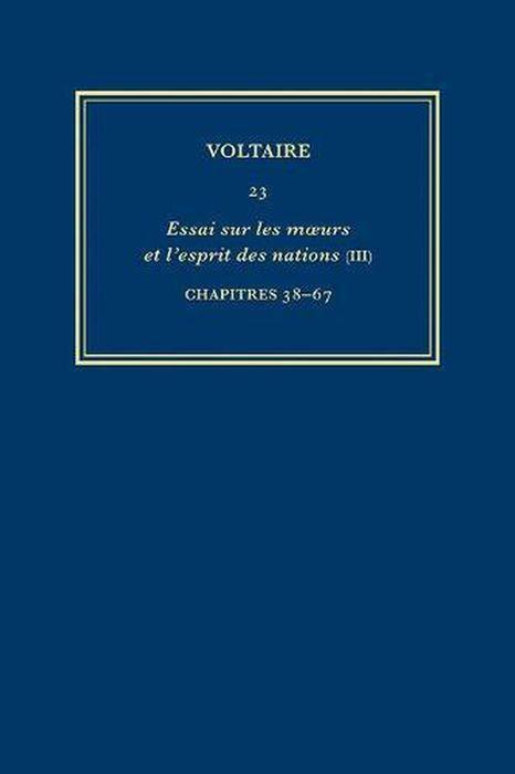 Kniha Oeuvres Completes De Voltaire 23 Voltaire