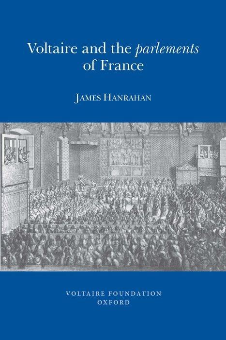 Kniha Voltaire and the Parlements of France James Hanrahan