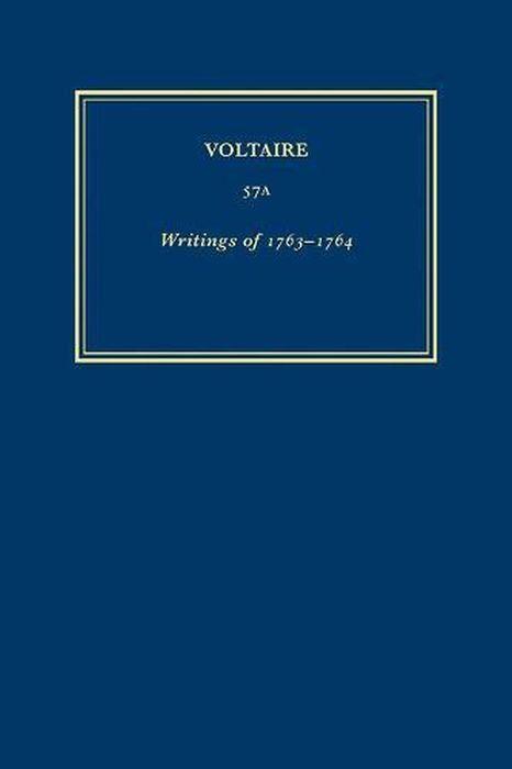 Kniha Complete Works of Voltaire 57A Voltaire