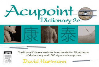 Книга Acupoint Dictionary David Hartmann