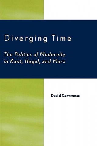 Kniha Diverging Time David Carvounas