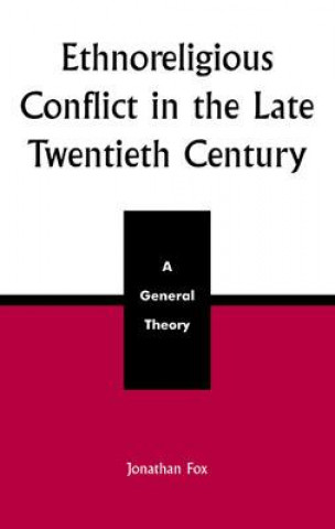 Libro Ethnoreligious Conflict in the Late 20th Century Jonathan Fox