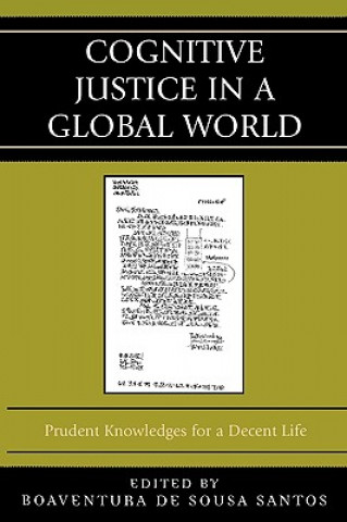 Könyv Cognitive Justice in a Global World Boaventura de Sousa Santos