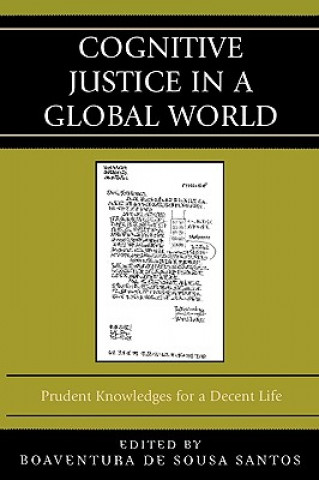 Книга Cognitive Justice in a Global World Boaventura de Sousa Santos