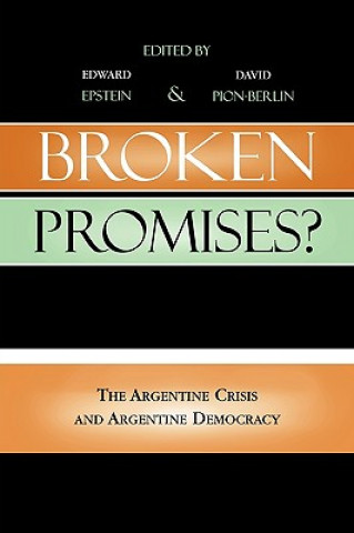 Kniha Broken Promises? Edward Epstein
