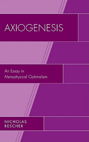 Kniha Axiogenesis Nicholas Rescher