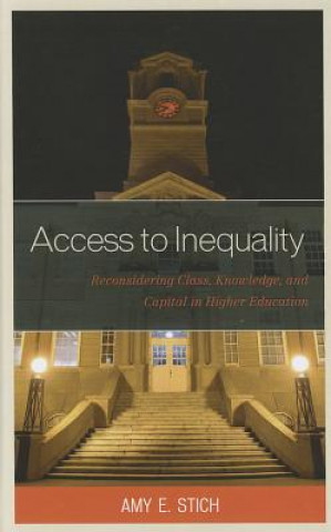 Livre Access to Inequality Amy E. Stich