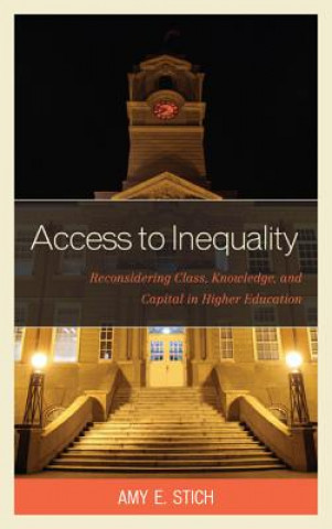 Kniha Access to Inequality Amy E. Stich