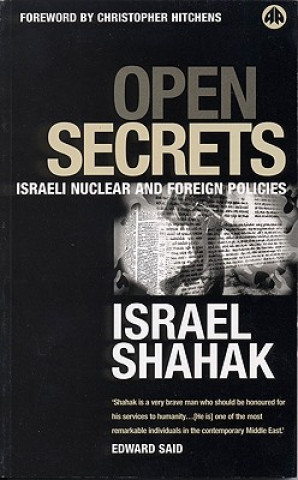 Knjiga Open Secrets Israel Shahak