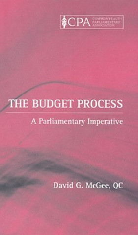Knjiga Budget Process David G. McGee