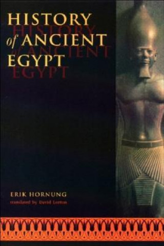 Livre History of Ancient Egypt Erik Hornung