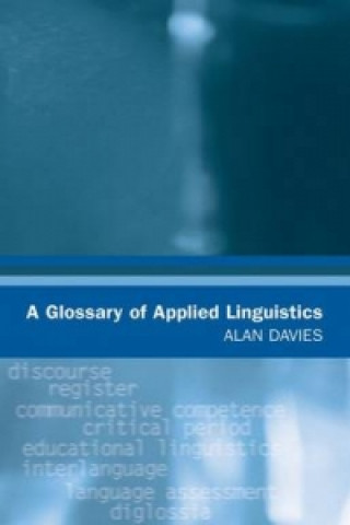 Kniha Glossary of Applied Linguistics Alan Davies