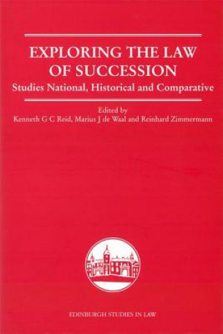 Carte Exploring the Law of Succession Kenneth G. C. Reid