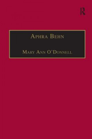 Book Aphra Behn Dr. Mary Ann O'Donnell