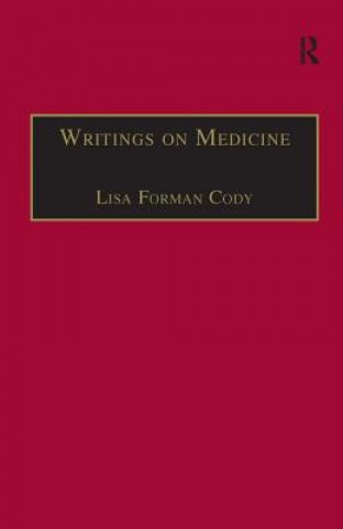 Kniha Writings on Medicine Jane Ashton Sharp