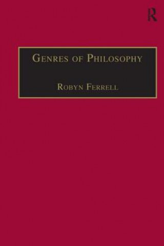 Kniha Genres of Philosophy Robyn Ferrell