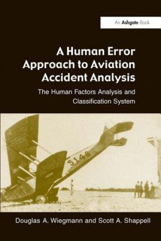 Kniha Human Error Approach to Aviation Accident Analysis Douglas A. Wiegmann