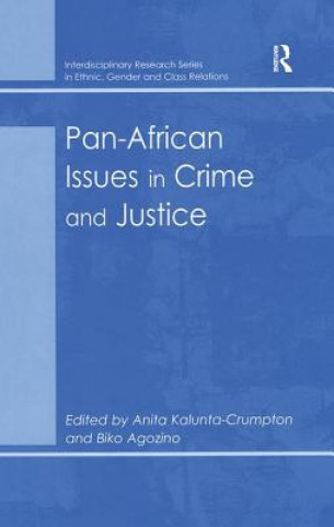 Książka Pan-African Issues in Crime and Justice Dr. Biko Agozino