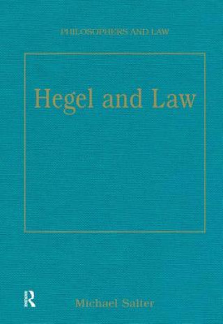 Kniha Hegel and Law 