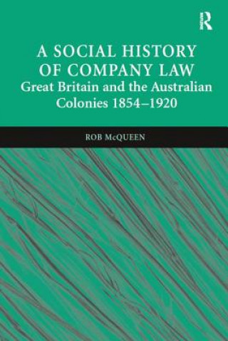 Carte Social History of Company Law Rob McQueen