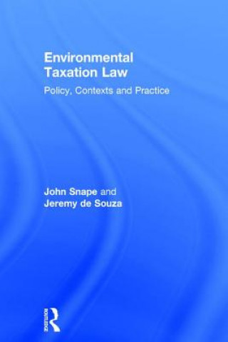 Buch Environmental Taxation Law Jeremy de Souza