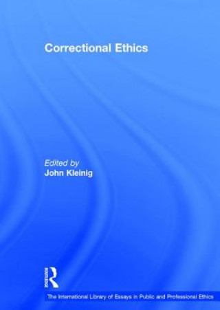Knjiga Correctional Ethics John Kleinig