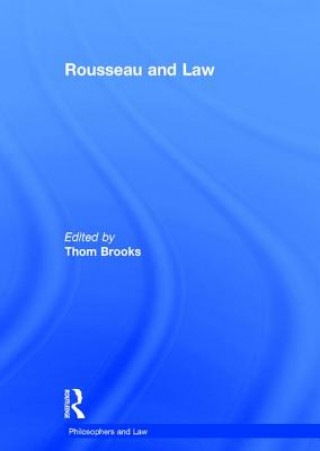 Kniha Rousseau and Law Thom Brooks