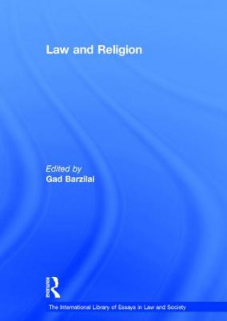 Kniha Law and Religion Gad Barzilai