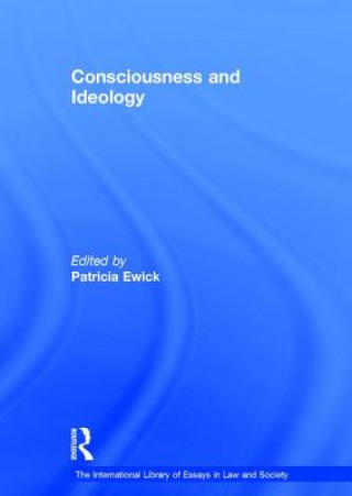 Kniha Consciousness and Ideology Patricia Ewick