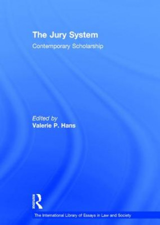 Könyv Jury System Valerie P. Hans