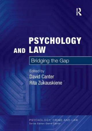 Könyv Psychology and Law David V. Canter