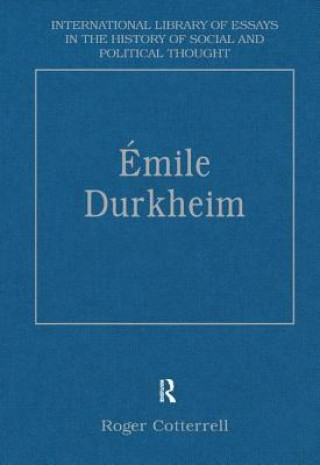 Könyv Emile Durkheim 