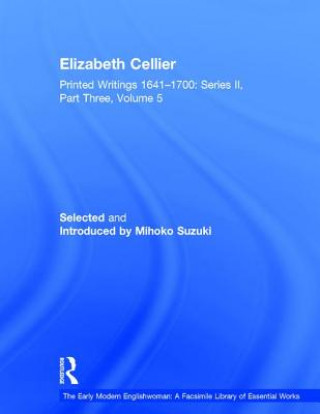 Kniha Elizabeth Cellier Mihoko Suzuki