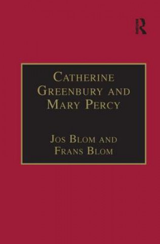 Buch Catherine Greenbury and Mary Percy Dr Jos Blom