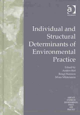Könyv Individual and Structural Determinants of Environmental Practice Bengt Hansson