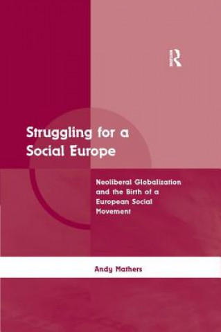 Kniha Struggling for a Social Europe Andy Mathers