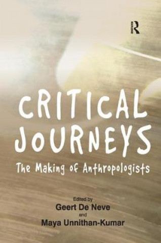 Libro Critical Journeys Geert De Neve