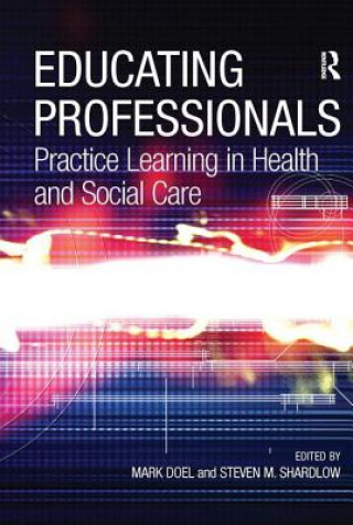 Kniha Educating Professionals Professor Steven M. Shardlow