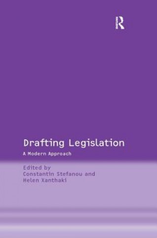 Kniha Drafting Legislation Constantin Stefanou