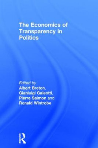 Kniha Economics of Transparency in Politics Galeotti