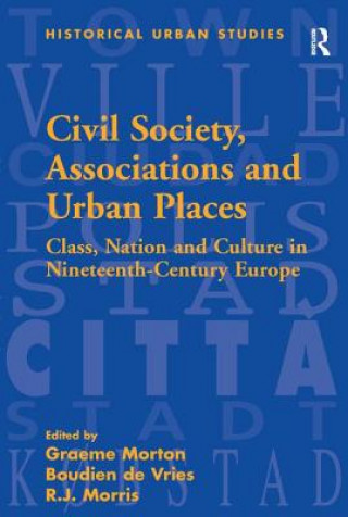Książka Civil Society, Associations and Urban Places Boudien de Vries