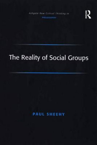 Книга Reality of Social Groups Paul Sheehy