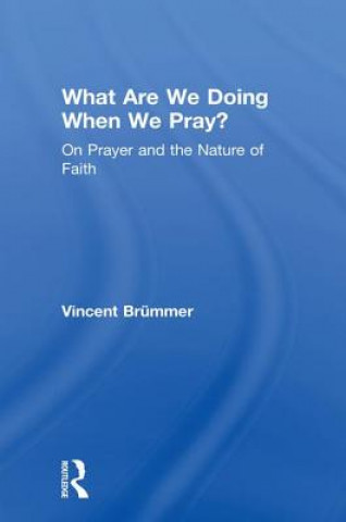 Kniha What Are We Doing When We Pray? Vincent Brummer